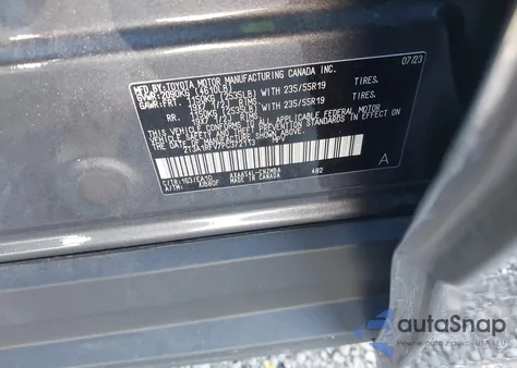 2023 Toyota Rav4 Xle Premium z USA, uszkodzony, nr VIN 2T3A1RFV7PC372113